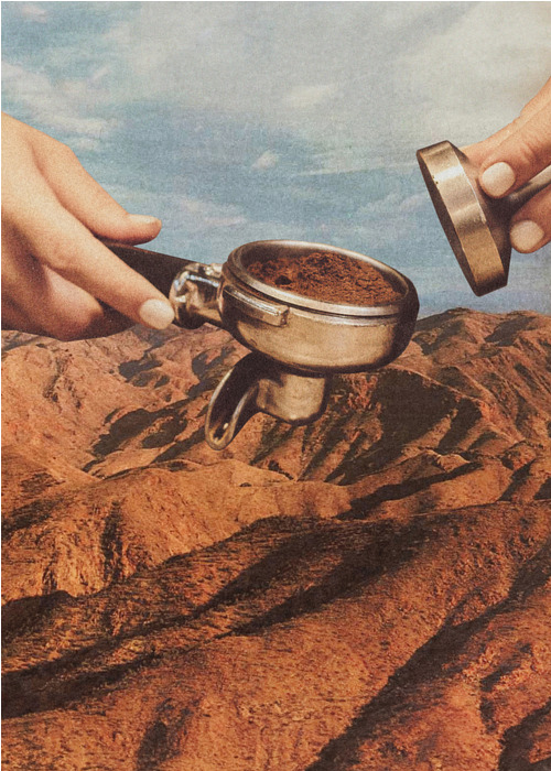 Canvas Barista Coffee County (50x70 cm)