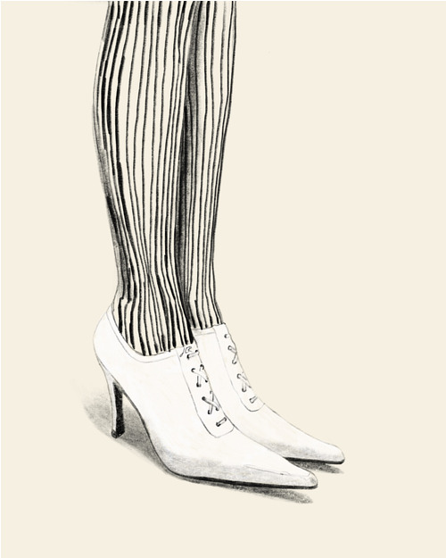 Poster Striped Elegance