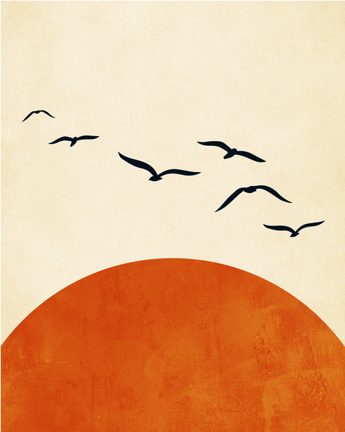 Poster Sunset Dreams (40x50 cm) av Boris Draschoff