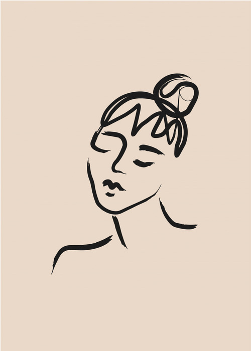 Canvas Ballerina