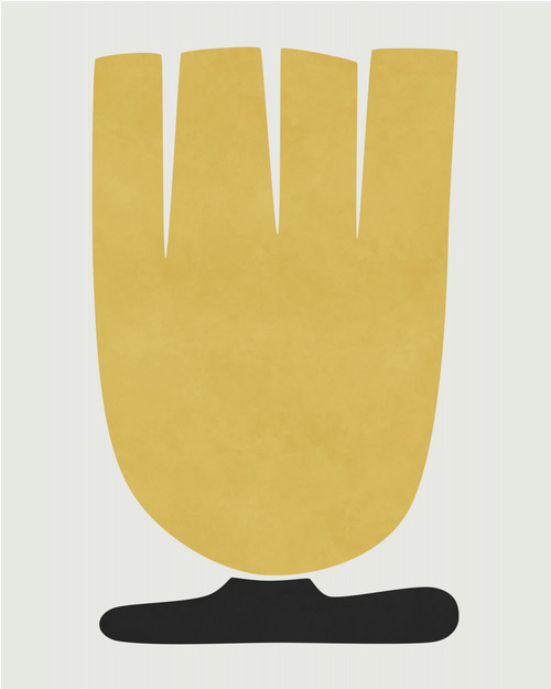 Poster Yellow Tulip Bloom