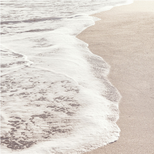 Poster Soft Beach (50x50 cm)