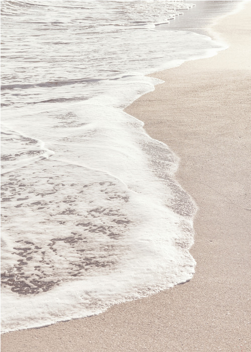 Poster Soft Beach (50x70 cm)