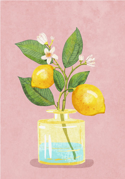 Tavla XL Fresh Lemon Bouquet