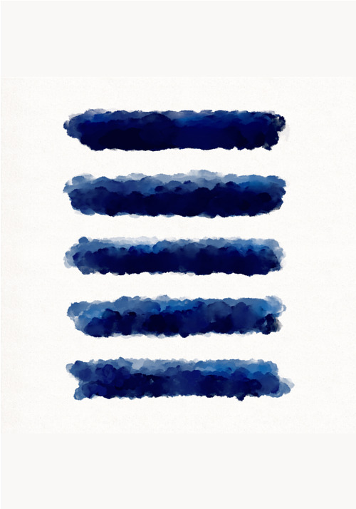 Tavla XL Cloud Stripes (70x100 cm) av Emel Tunaboylu