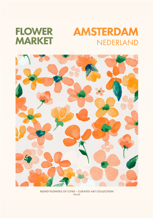 Tavla XL Blossoms of Amsterdam