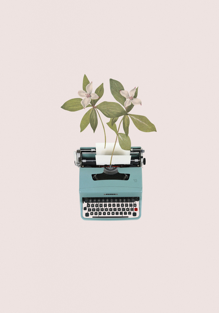 Tavla XL Botanical Typewriter