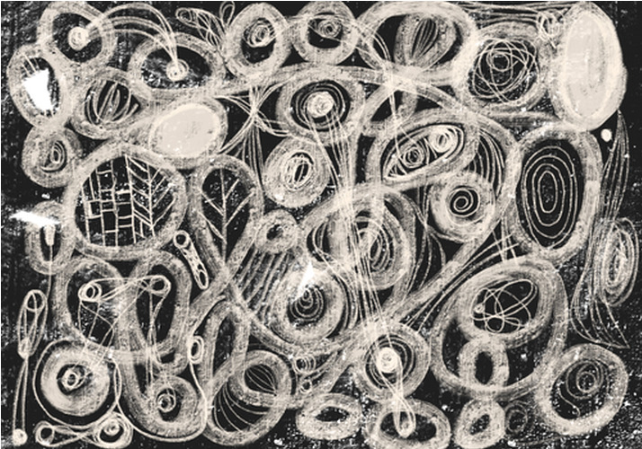 Poster Chalkboard Dreams (30x21 cm) av Martino Pietropoli