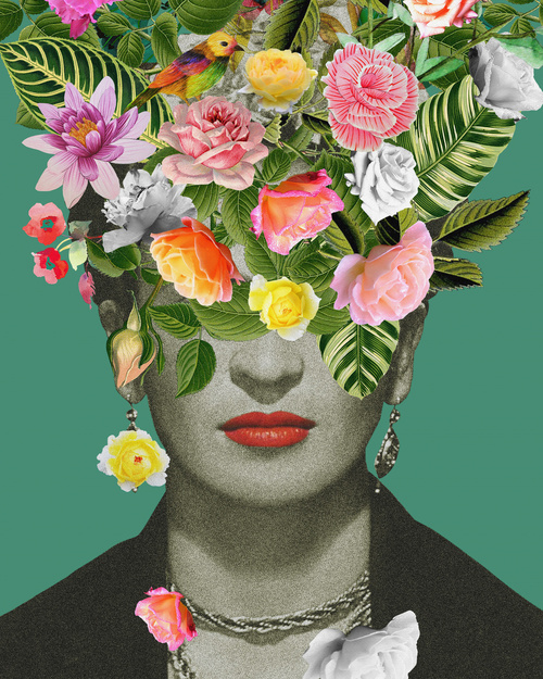 Poster Floral Frida